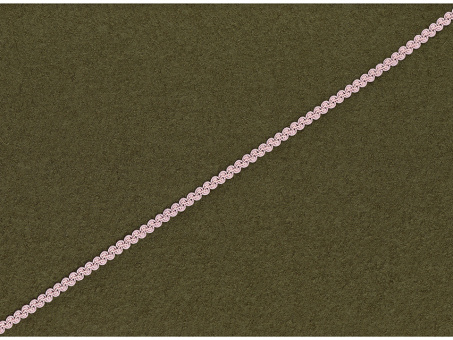 Posamentenborte 10mm rosa 