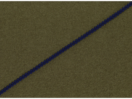 Posamentenborte 10mm dunkelblau 