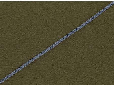 Posamentenborte 10mm jeansblau 
