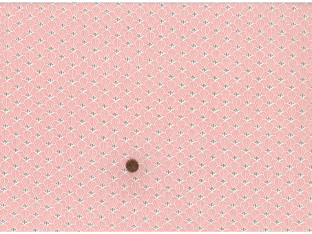 Beschichtete Baumwolle Blütenblätter rosa 