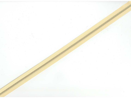 Endlos-Reißverschluss vanilleeisgold 3mm metallisierend 
