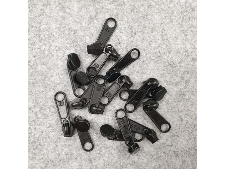 Reißverschlussschieber schwarz 3mm 