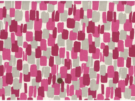 Canvas Striche pink / beige 