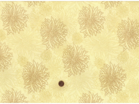 Baumwollstoff Floral Elements vanille 