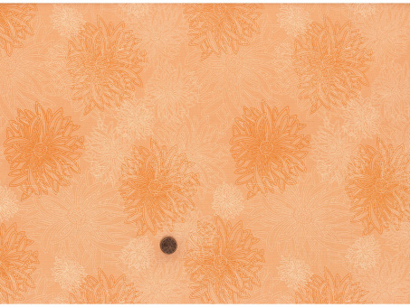 Baumwollstoff Floral Elements pfirsich 
