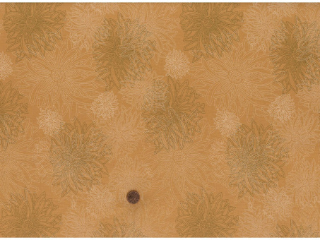 Baumwollstoff Floral Elements zimt 