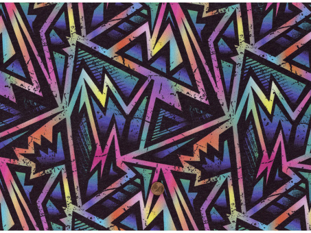 Wintersweat Grafik bunt 
