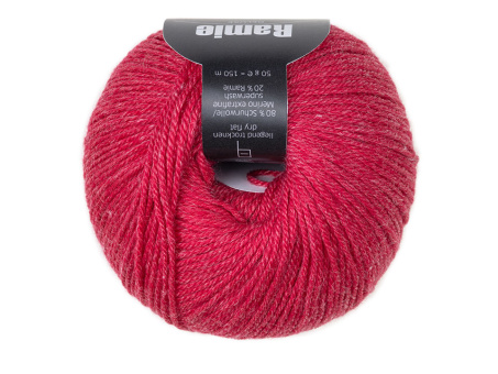 Atelier Zitron Ramie Deluxe Farbe 420 rot