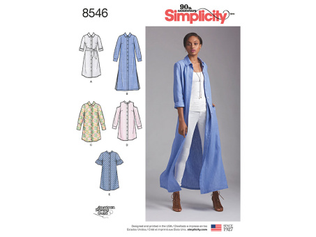 Simplicity 8546.U5 PG A Kleid 42-50 