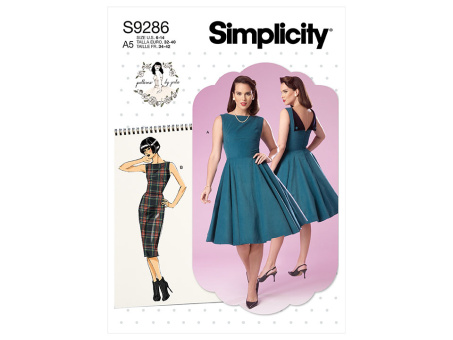 Simplicity S9286.E5 PG A Kleid Vintage 40-48 