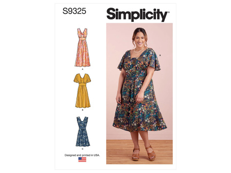 Simplicity S9325.BB PG A Kleid 46-54 