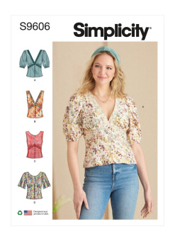 Simplicity 9606.U5 PG L Bluse 42-50 