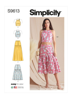 Simplicity 9613.R5 PG L Top & Rock 40-48 