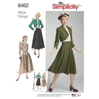 Simplicity G7016.U5 PG D Bluse, Rock & Bolero 42-50 