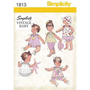 Simplicity 7608.A PG U Strampler XXS-L 
