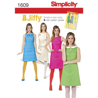 Simplicity 7677.H5 PG A Kleid 32-40 