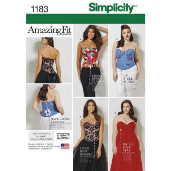 Simplicity 7855.AA PG L Korsett 36-44 