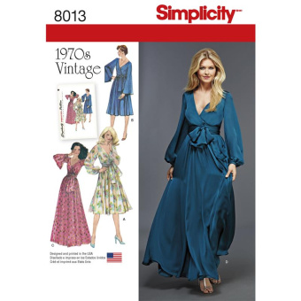Simplicity 7882.R5 PG A Kleid Vintage 40-48 
