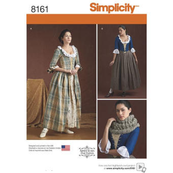 Simplicity 7925.R5 PG K Kostüm Kleid 40-48 