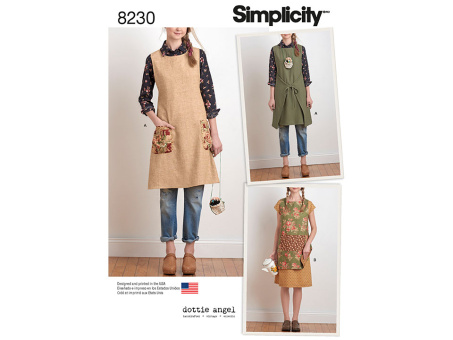 Simplicity 7941.A PG K Kitelschürze XS-XL 