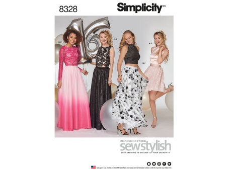 Simplicity 7969.P5 PG D Kleid 38-46 