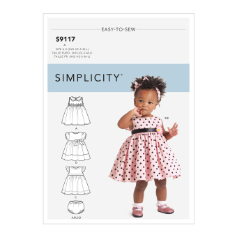 Simplicity S9117.A PG A Kleid XXS-L 
