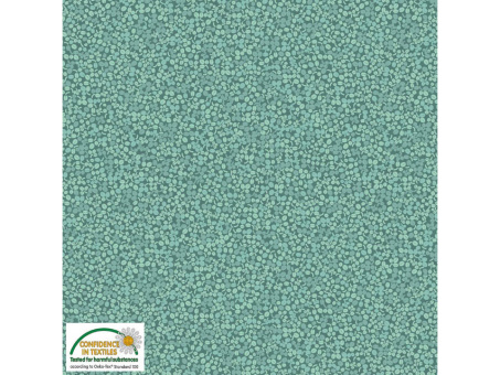 Baumwollstoff Kombi Farbe 147 dunkelmint 