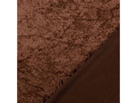 Pannesamt Farbe 5007 braun 
