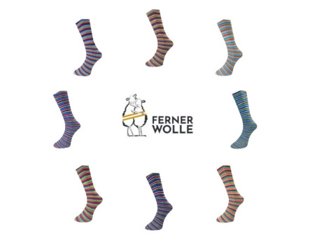 FERNER Mally Socks Sockenwolle 6-fädig 