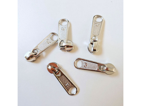 Schieber silber 6mm 
