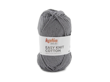 KATIA EASY KNIT COTTON Farbe 10 grau
