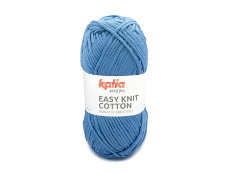 KATIA EASY KNIT COTTON Farbe 26 blau