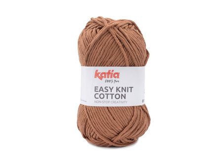 KATIA EASY KNIT COTTON Farbe 21 braun