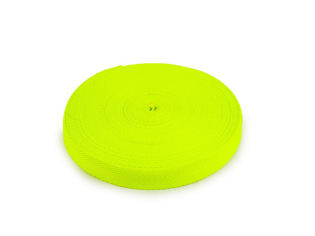 Gurtband Polyester 30mm neongelb 