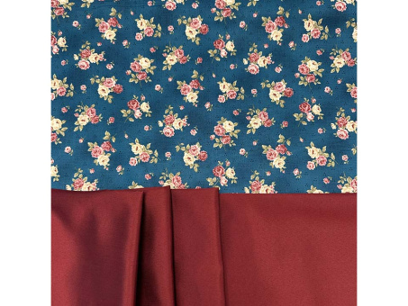 Dirndl-Paket Petrol weinrot Rosen 